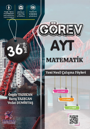 Görev AYT Matematik Yeni Nesil Çalışma Föyleri | Özgür Tazecan | Armad