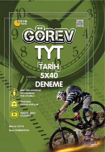 Görev TYT Tarih 5x40 Deneme | Murat Usta | Armada Yayınları