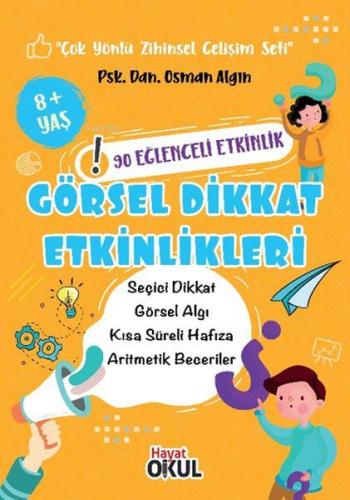 Görsel Dikkat Etkinlikleri | Osman Algın | Hayat Okul Kitaplar