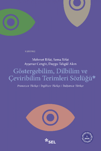 Göstergebilim Dilbilim ve Çeviribilim Terimleri Sözlüğü | Mehmet Rifat