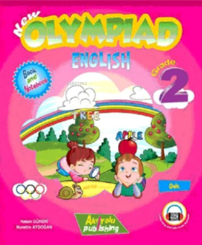 Grade 2 - New Olympiad English (Book and Notebook + Gold Test) | Kolek