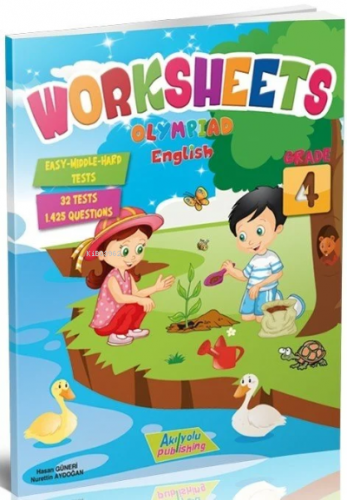 Grade 4 - Worksheets Olympiad English | Kolektif | Kaliteli Eğitim Yay