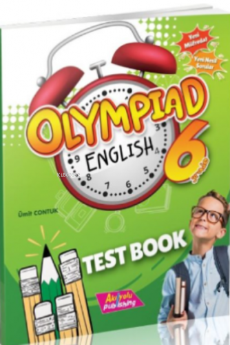 Grade 6 - Olympiad English Test Book | Kolektif | Kaliteli Eğitim Yayı