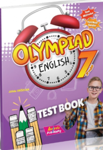 Grade 7 - Olympiad English Test Book | Kolektif | Kaliteli Eğitim Yayı