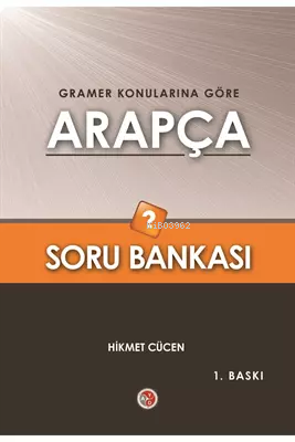 Gramer Konularına Göre Arapça Soru Bankası | Hikmet Cücen | Aydem Yayı