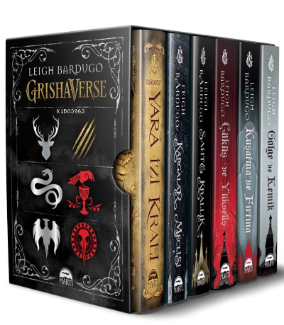 Grishaverse Serisi Kutulu Set | Leigh Bardugo | Martı Yayınları