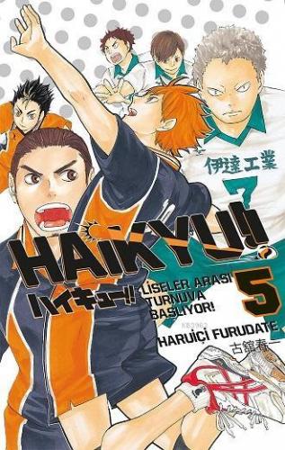 Haikyu!! 5. Cilt: Liseler Arası Turnuva Başlıyor! | Haruiçi Furudate |