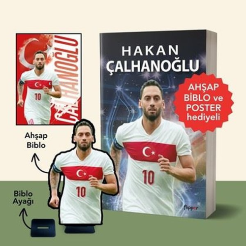 Hakan Çalhanoğlu - Ahşap Biblo ve Poster Hediyeli! | Kerem Tek | Flipp