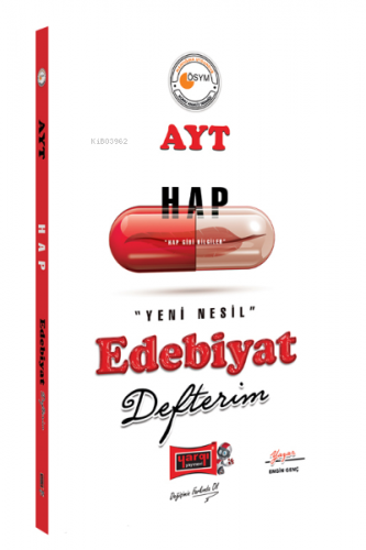 Hap AYT Edebiyat Defterim | Engin Genç | Yargı Yayınevi