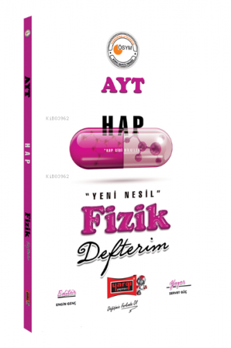 Hap AYT Fizik Defterim | Servet Güç | Yargı Yayınevi