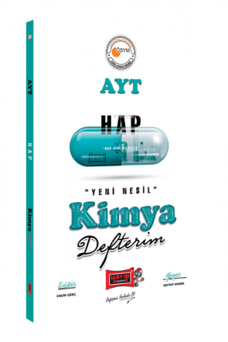 Hap AYT Kimya Defterim | Sevtap Hemek | Yargı Yayınevi