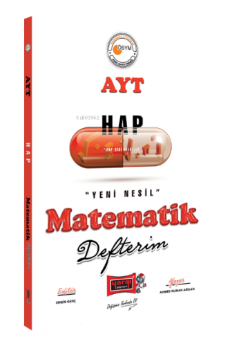 Hap AYT Matematik Defterim | Ahmed Numan Arslan | Yargı Yayınevi