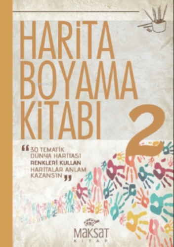 Harita Boyama Kitabı - Dünya 2 | Veli Kural | Maksat Kitap