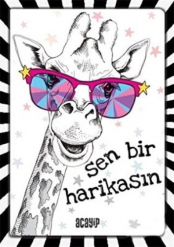 Havalı Unicorn Defter - Çılgın Defterler | | Acayip Kitaplar