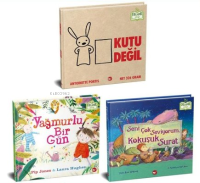 Hayal Gücümü Geliştiriyorum Seti - Organik Kitap (3 Kitap Takım) | Ant