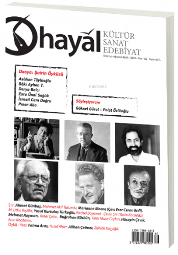 Hayal Kültür Sanat Edebiyat Dergisi Sayı 86 | Kolektif | Hayal Yayınla