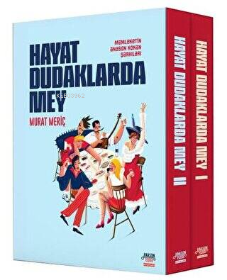 Hayat Dudaklarda Mey (2 Kitap Takım) | Murat Meriç | Overteam Yayınlar