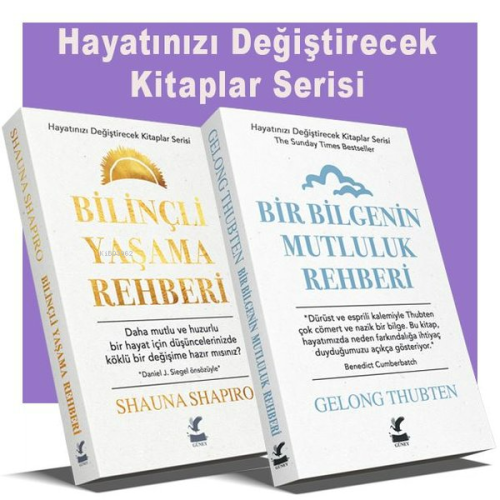 Hayatınızı Değiştirecek Kitaplar Serisi - 2 Kitap Set | Shauna Shapiro