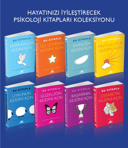 Hayatınızı İyileştirecek Psikoloji Kitapları Koleksiyonu (8 Kitap) | J