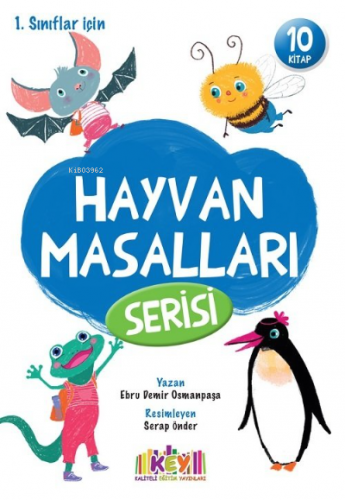 Hayvan Masalları Serisi (10 Kitap+HDS) (Her Biri 24 Sayfa) | Kolektif 