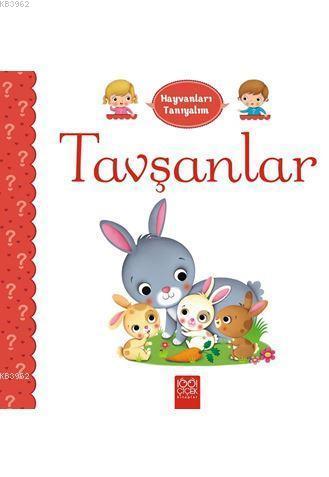 Hayvanları Tanıyalım - Tavşanlar | Émilie Bélineau | 1001 Çiçek Kitapl