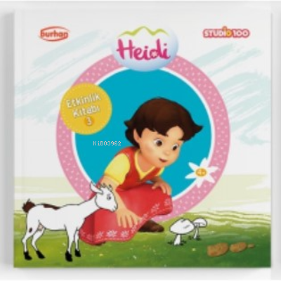 Heidi Etkinlik Kitabı 3;Boyama, Alıştırma, Eşleştirme, Bulmaca, Yaz çi