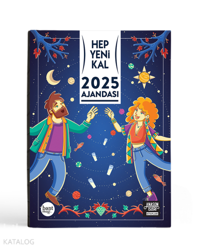 Hep Yeni Kal 2025 Ajandası | Aylin Güngör | Anason İşleri Kitapları