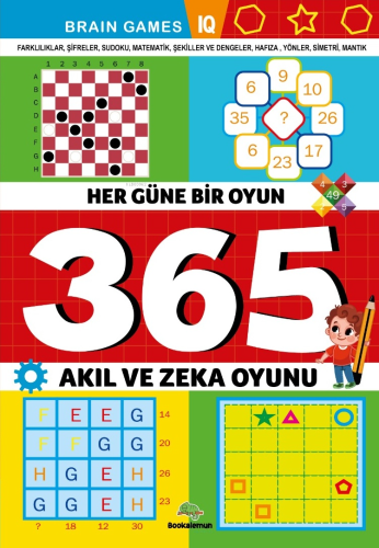 Her Güne Bir Oyun 365 Akıl ve Zeka Oyunu | Can Demir | Bookalemun Yayı