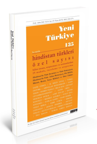 Hindistan Türkleri Özel Sayısı 135 | Kolektif | Yeni Türkiye Yayınları