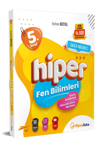 Hiper Zeka 2025 8. Sınıf EN Fen Bilimleri Soru Bankası | Kolektif | Hi