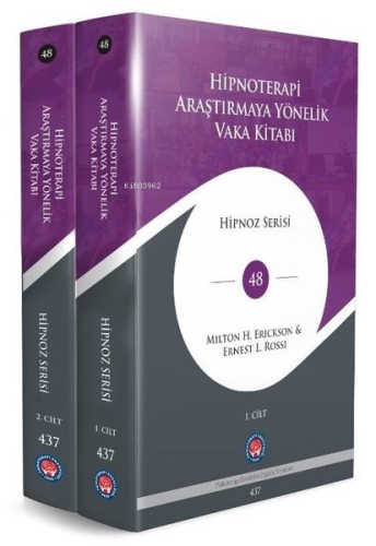 Hipnoterapi Araştırmaya Yönelik Vaka Kitabı Seti - 2 Kitap Takım | Ern