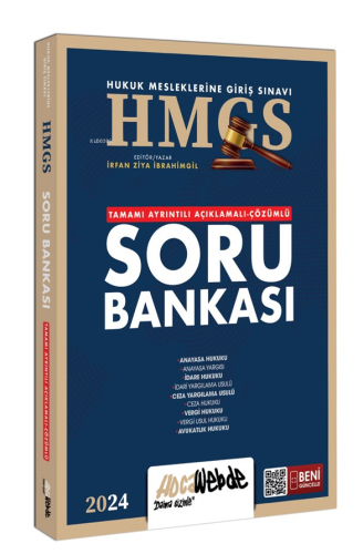 HMGS Hukuk Mesleklerine Giriş Sınavı Soru Bankası | İrfan Ziya İbrahim