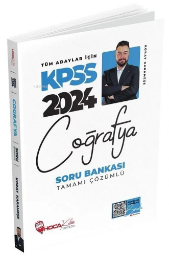 Hoca Kafası 2024 KPSS Coğrafya Soru Bankası Çözümlü | Koray Karameşe |