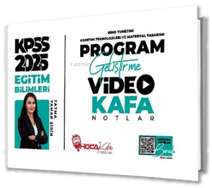 Hoca Kafası 2025 KPSS Eğitim Bilimleri Program Geliştirme Video Kafa N