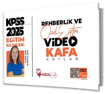 Hoca Kafası 2025 KPSS Eğitim Bilimleri Rehberlik ve Özel Eğitim Video 