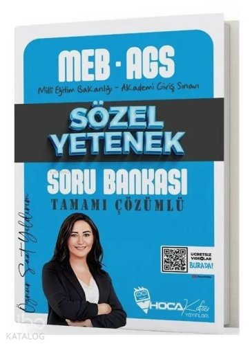 Hoca Kafası Yayınları 2025 MEB-AGS Sözel Yetenek Soru Bankası Çözümlü 