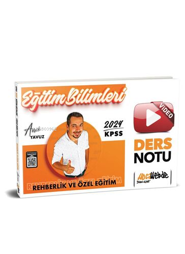 Hocawebde 2024 KPSS Eğitim Bilimleri Rehberlik ve Özel Eğitim Video De