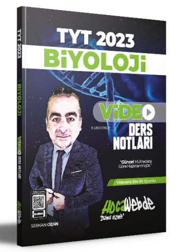 HocaWebde Yayınları 2023 TYT Biyoloji Video Ders Notları | Serkan Ozan