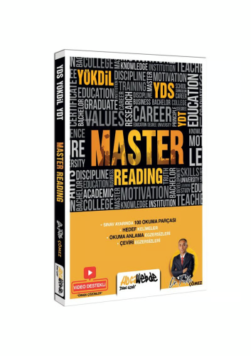 HocaWebde Yayınları YDS YÖKDİL YKSDİL Master Reading | Fatih Çömez | H