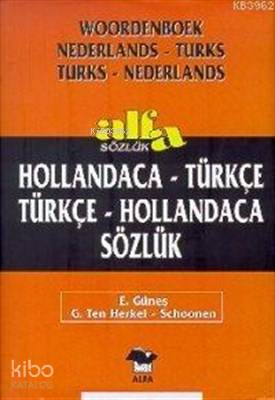 Hollandaca - Türkçe / Türkçe - Hollandaca Sözlük; Alfa Sözlük | Erdoğa