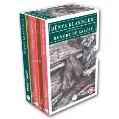 Honore de Balzac Seti 10 Kitap | Honore De Balzac | Maviçatı Yayınları