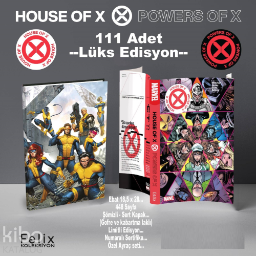 House Of X - Power Of X Presstij Varyantı (111 Limitli Delux Edisyon) 