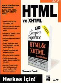 HTML ve XHTML; Herkes İçin! | Thomas A. Powell | Alfa Basım Yayım Dağı