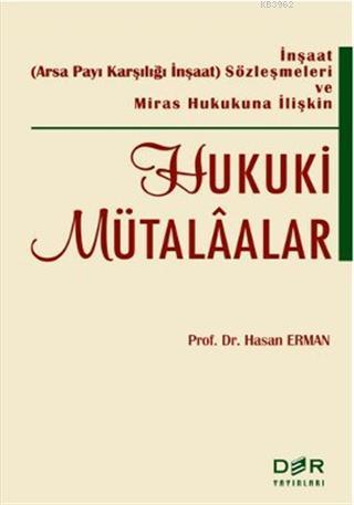 Hukuki Mütalaalar | Hasan Erman | Der Yayınları