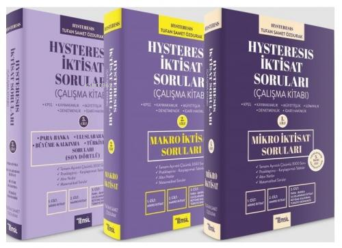 Hysteresis İktisat Soruları Seti | Tufan Samet Özdurak | Temsil Kitap