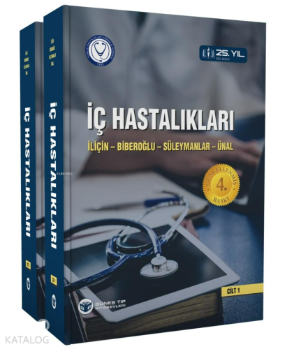 İç Hastalıkları 2 Cilt - ( İliçin, Biberoğlu, Süleymanlar, Ünal ) | Ko