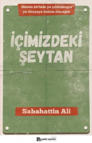 İçimizdeki Şeytan | Sabahattin Ali | Sander Yayınları