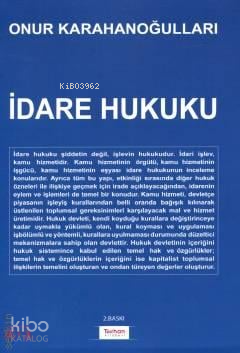 İdare Hukuku | Onur Karahanoğulları | Turhan Kitabevi