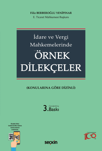 İdare ve Vergi Mahkemelerinde Örnek Dilekçeler | Filiz Berberoğlu Yeni