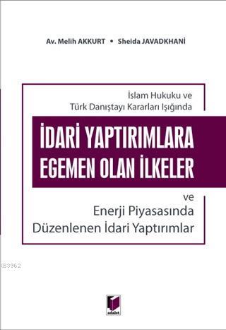 İdari Yaptırımlara Egemen Olan İlkeler ve Enerji Piyasasında Düzenlene